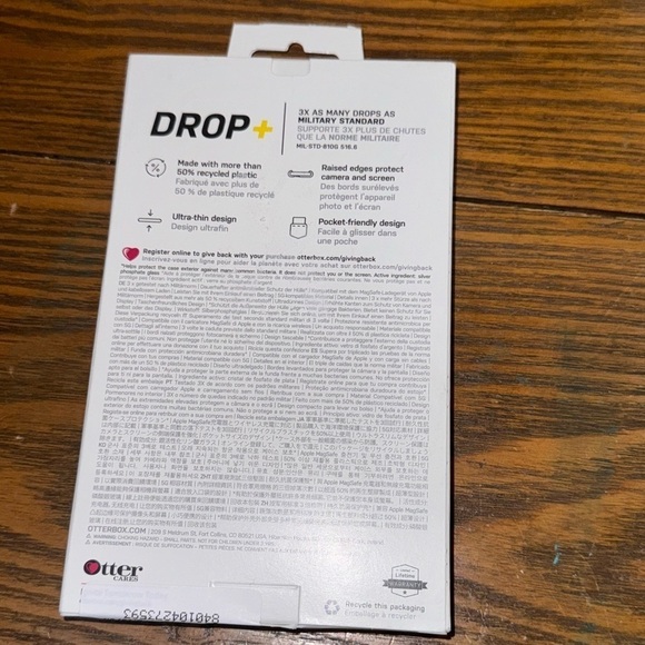 OTTERBOX Fitted Case/Skin for Apple iPhone 13 Pro Clear - Picture 2 of 3